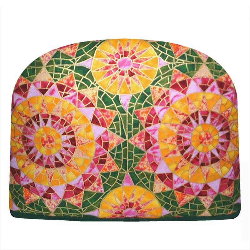 Golden Sun Mosaic Tea Cozy