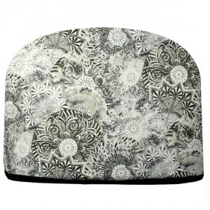 Black & White Medallions Tea Cozy