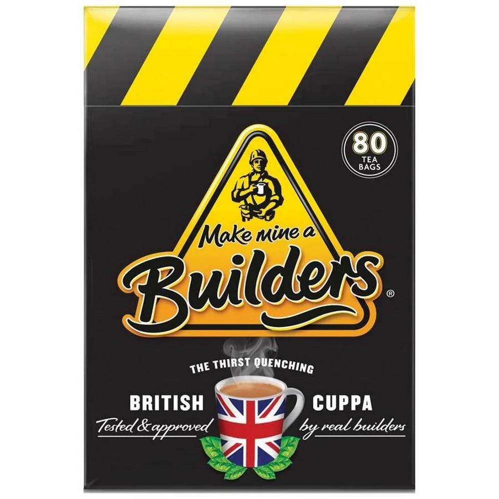Builders Tea Bags - 80 Tea Bags