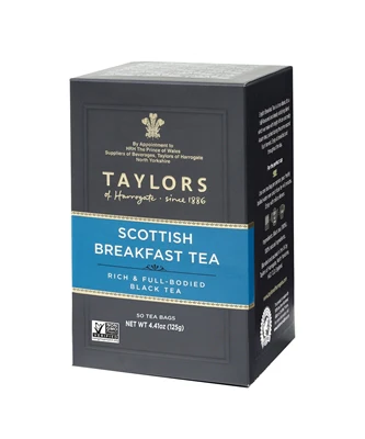 Taylors of Harrogate Scottish Breakfast Tea Bags - 50s Box