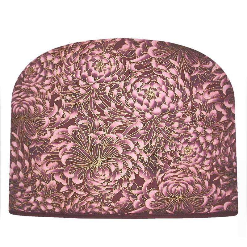 Burgundy Mums Tea Cozy