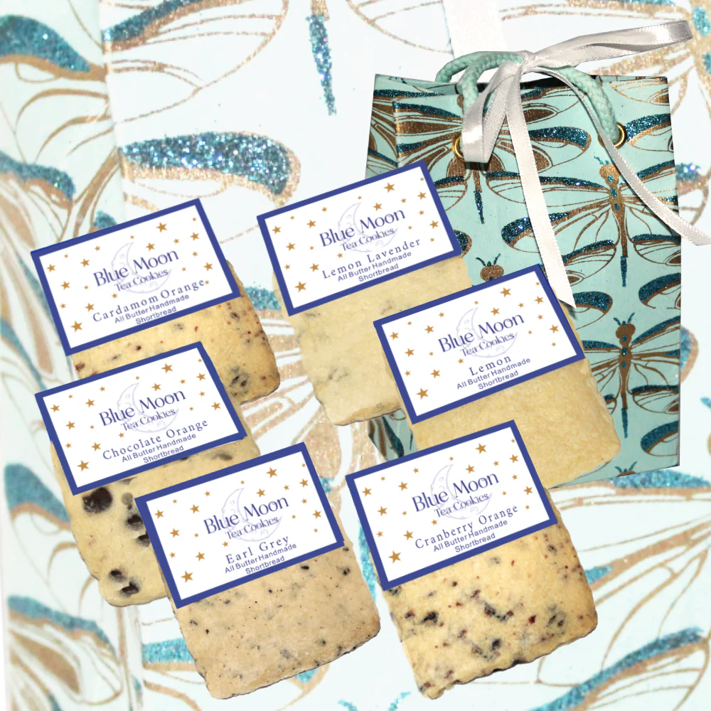 Blue Moon Tea Cookies Gift Set