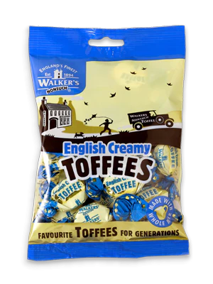 Walkers' Nonsuch English Creamy Toffees