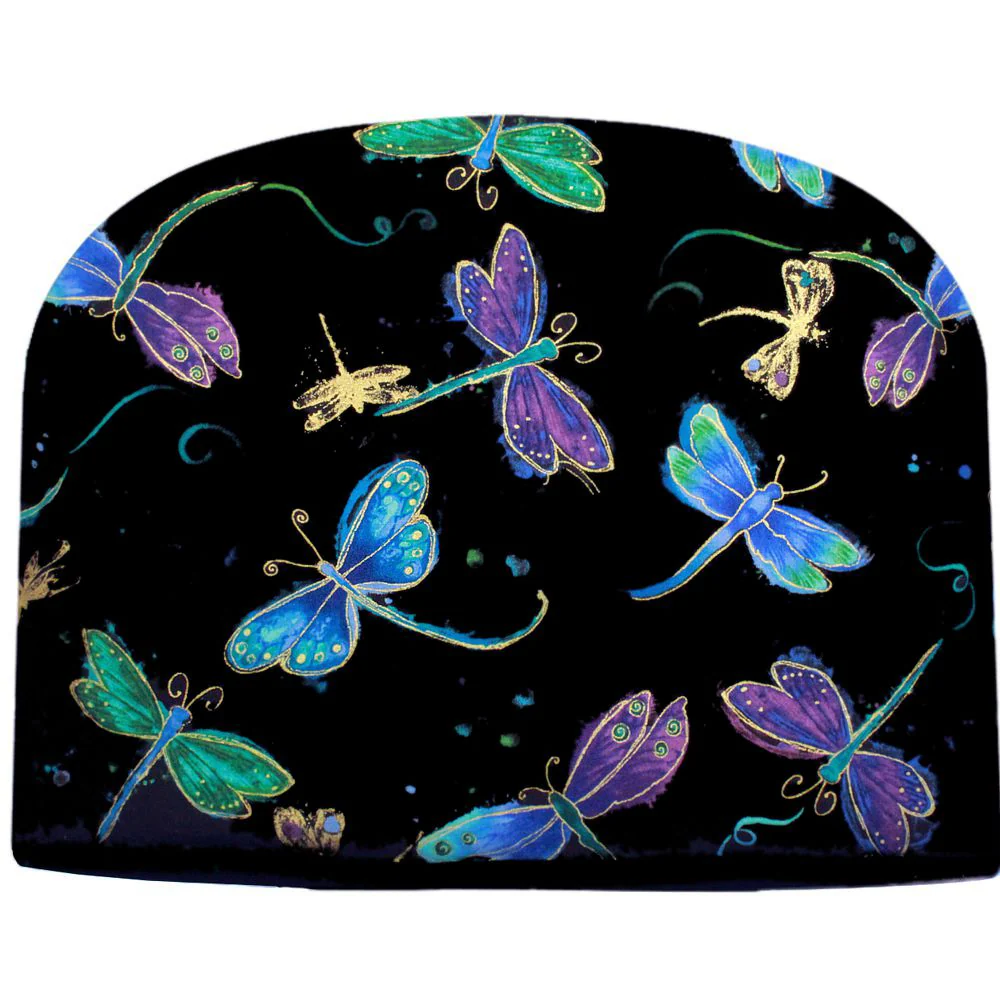 Dragonfly at Night Tea Cozy