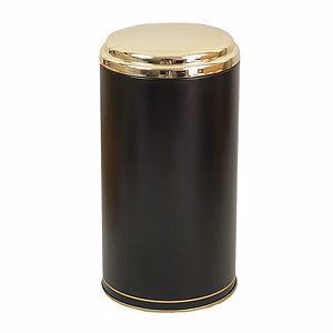 Tea Tin Black Tea w / Gold Lid 8 oz
