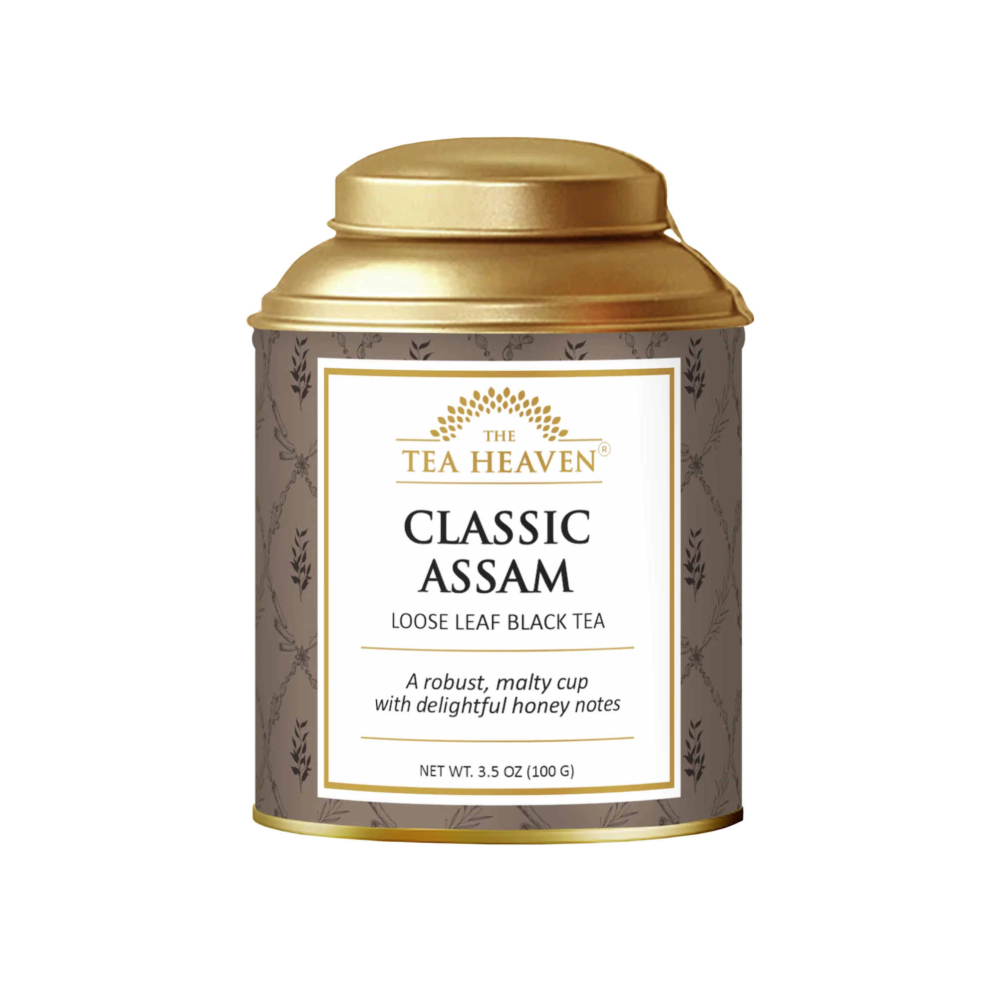 The Tea Heaven - Classic Assam Loose Leaf Tea Tin