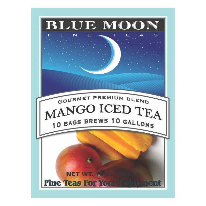 Black Iced Tea - Mango 1 Gallon Iced Tea Bags - 10 Pack