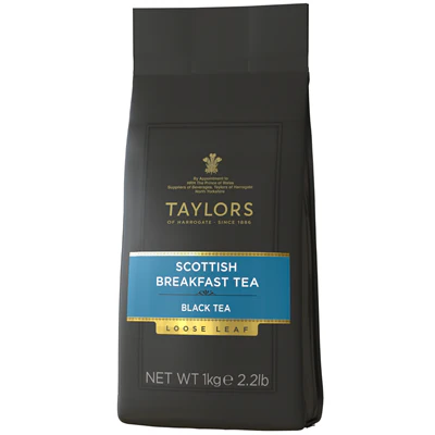 Taylors of Harrogate Scottish Breakfast Loose Tea Kilo Bag